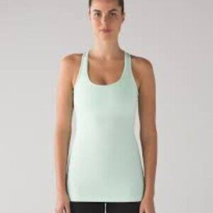 Lululemon Racer Cool Back Gym tank top Fitness Gym Lulu Womens 8 Stretch Hold